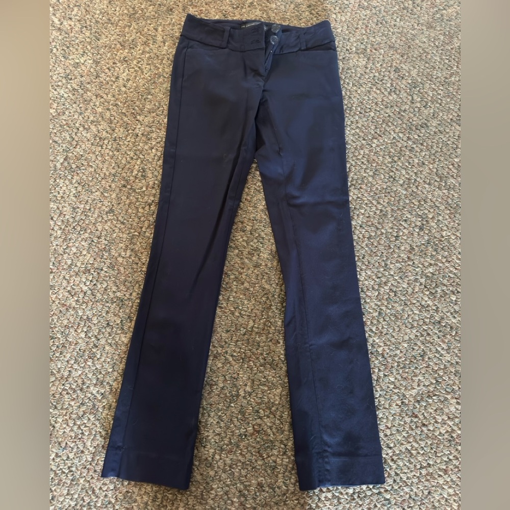 The Limited Exact Stretch Blue Slacks